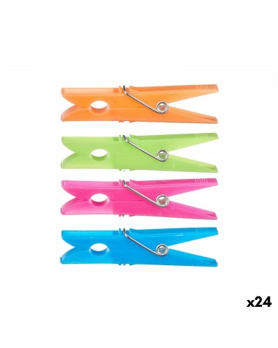 Klädnypor Multicolour Plast 24 Delar Set (24 antal)