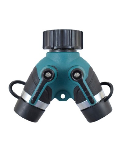 Liitos Double Ferrestock 3/4" Messinki