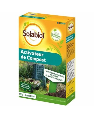 Solabiol Compost Attivatore: Trasforma i tuoi scarti in oro nero per piante rigogliose (900 g)