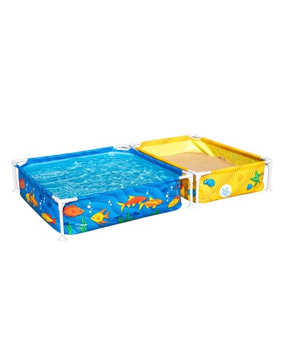 Kinderzwembad Bestway 213 x 122 x 30,5 cm