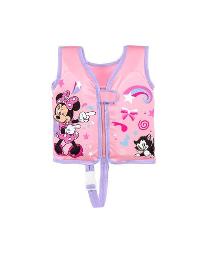 Bestway Minnie Mouse: Giubbotto Salvagente Gonfiabile Rosa Bambina
