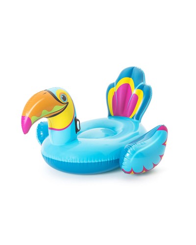 Bestway Tucano Gonfiabile con Maniglie - Divertimento Spiaggia & Piscina 207x150cm
