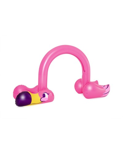 Speelgoed watersproeier Bestway Plastic 340 x 110 x 193 cm Roze flamingo
