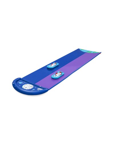 Bestway Toboggan Aquatique Double Piste 488x138cm - Amusement Estival
