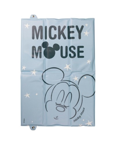 Cambiador Portátil Mickey Mouse Azul - Viaje, 63x40cm - Ahorra Espacio
