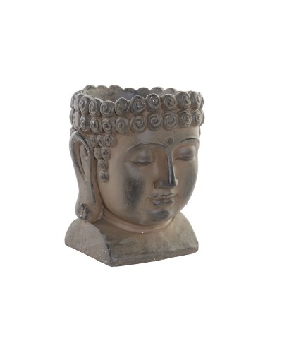 Vase Buddha DKD Home Decor | Fiberglas | Zen-Dekoration | H30 x B25 x T26 CM
