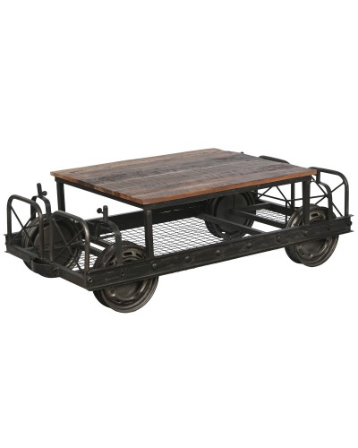 Table Basse Moderne DKD Home Decor | Métal | 147 x 48 x 76 cm
