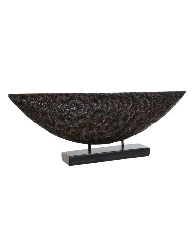 Decoratieve figuren Home ESPRIT Bruin Zwart Koloniaal 66 x 8 x 23 cm