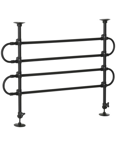 Adjustable Pet Barrier for Car - Black