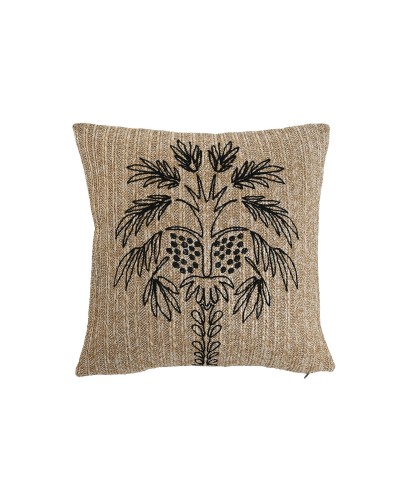 Cuscino decorativo ESPRIT Palma, 42 x 15 x 42 cm, in tessuto naturale