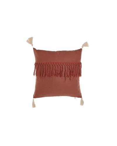 Coussin décoratif Esprit Terracotta, 45x15x45 cm, pour canapé ou lit
