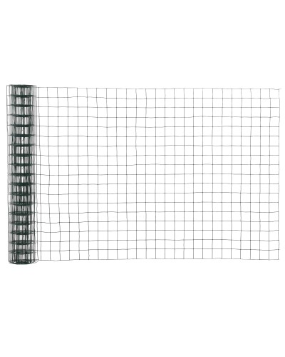 PVC Coated Garden Mesh for Outdoor Fencing, 500x91cm, Green