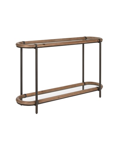 Esprit Crystal Fir Console Table 131 x 36 x 81 cm | Design Furniture for Entrance/Hallway
