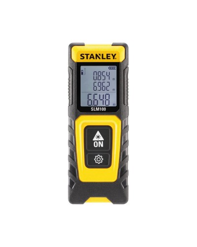 Stanley Metro Laser Distanziometro, 30 Metri, Misurazione Facile e Precisa per Professionisti e Fai-da-Te