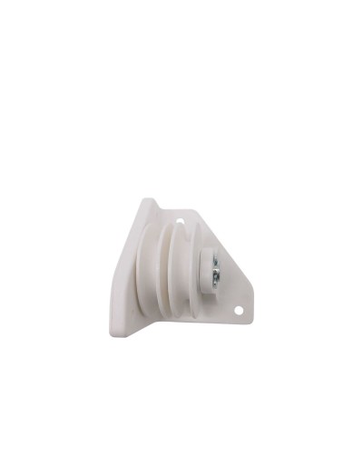 Katrol voor pergola Micel TLD20 Nylon 7,3 x 7,3 x 8 cm Lateral Wit