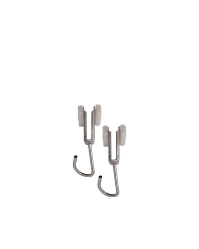 Carrucola per pergola Micel TLD17 | Acciaio inossidabile | Per esterni | 18,5 x 17 x 60 mm | 2 unità