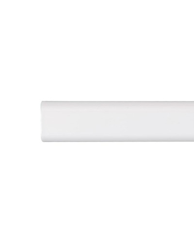 Tringle pour penderie Stor Planet Cintacor, 100 cm, Blanc Ovalada, 15 x 25 mm
