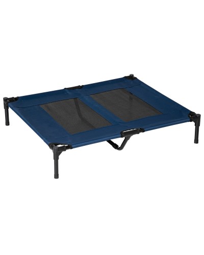 Elevated Dog Bed with 600D Mesh Fabric, Large Travel Dog Bed for Dogs Up to 30kg, 91.5x76.2x18 cm, B