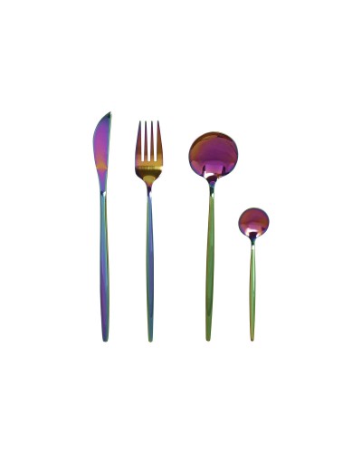 Couverts en acier inoxydable ESPRIT, ensemble de 16 pièces, 13 cm
