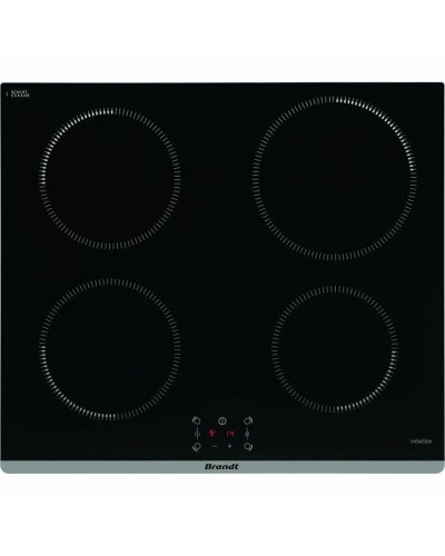 Brandt Induction Hob 60cm - 3 Cooking Zones - Black Ceramic Glass
