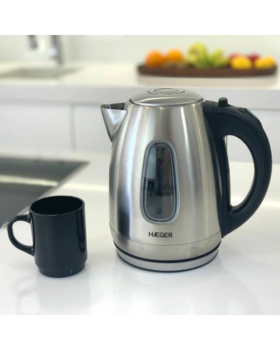 Haeger EK-22S.027A Bollitore Elettrico 2200W 1.7L - Rapido & Sicuro
