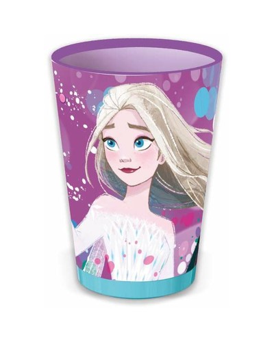 Frozen Violetas Becher 470ml Plastik - Wiederverwendbar & Robust
