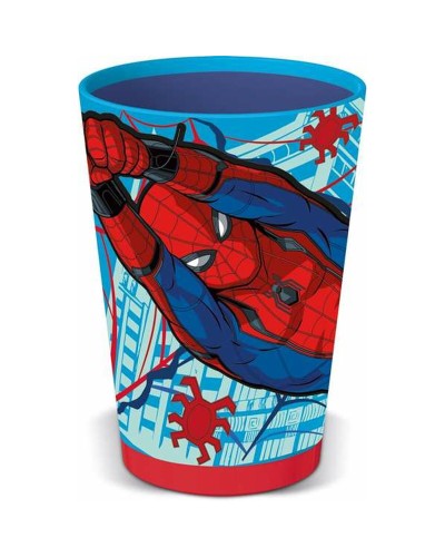 Verre Spider-Man Dimension 470ml - Plastique Résistante pour Enfants
