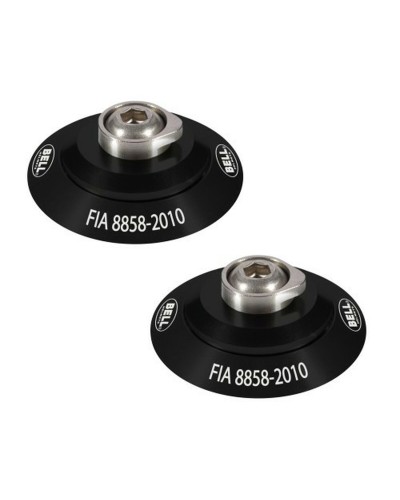 Helmet clip set Bell HANS Zwart FIA 8858-2010