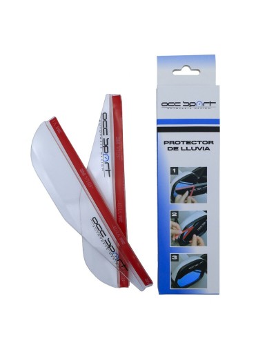 OCC Motorsport Auto-Spiegel Regenschutz - Universal Transparent (2 Stück)
