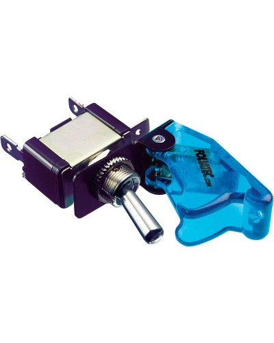 Virtakytkin Foliatec FO33109 Sininen Läpinäkyvä