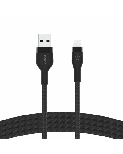 Belkin Cable USB Lightning Negro 1m - Carga y Transferencia de Datos
