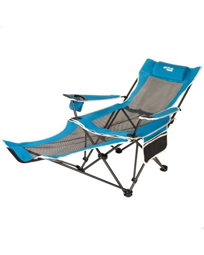 Aktive Hamaca Silla Azul 152cm - Relax Exterior y Jardín
