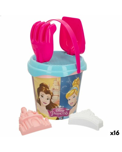Strandspeelgoedset Princesses Disney Ø 18 cm (16 Stuks)