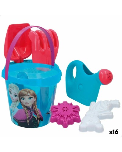Strandspielzeuge-Set Frozen Ø 18 cm (16 Stück)