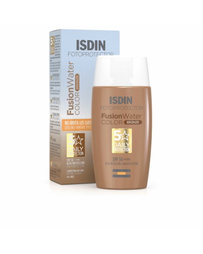 Solskydd med färg Isdin Fotoprotector Brons Spf 50 50 ml