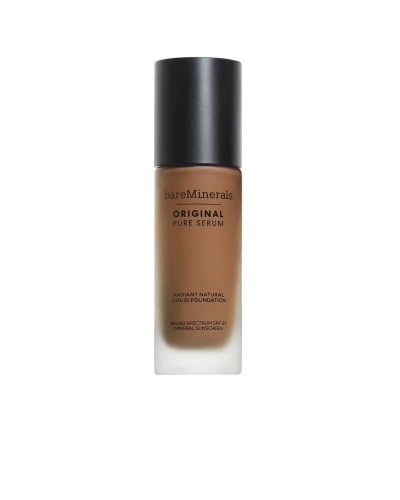 Nestemäinen meikin pohjustusaine bareMinerals Original Pure Serum Deep Warm 5 30 ml