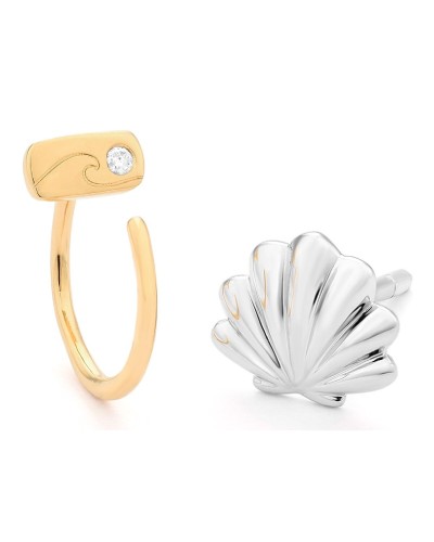 Orecchini Donna Secrecy Argento Puro 925 - Design Elegante 1.5cm
