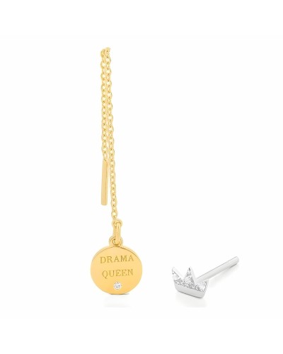 Dam örhängen Secrecy E8217CDAWW900 Sterlingsilver 5 cm