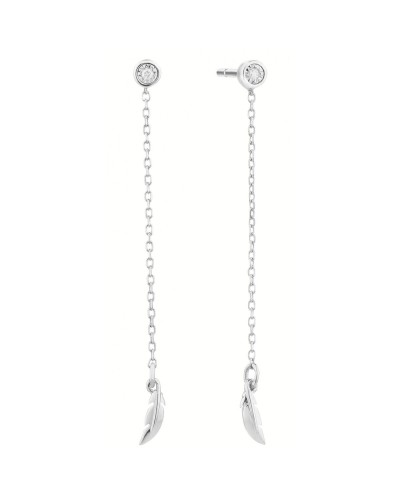 Boucles d'oreilles Secrecy Argent 925, Pendants 5cm - Élégantes et Raffinées
