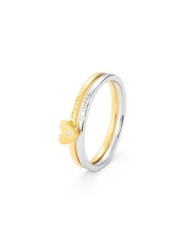 Bague Femme Secrecy Argent 925 Blanc - Taille 52 - Élégante & Raffinée
