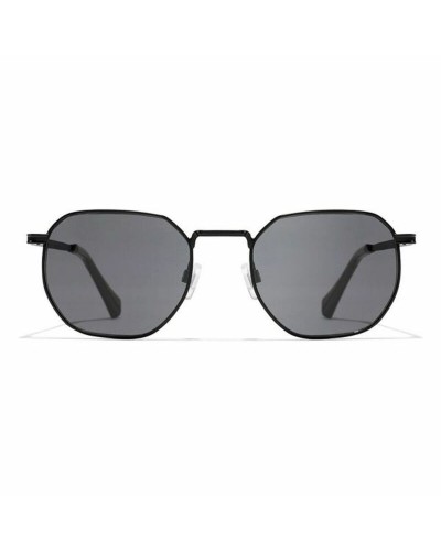 Hawkers Sixgon Schwarz Unisex - Modische Sechseckige Sonnenbrille
