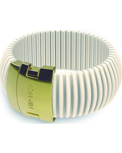 Hip Hop ICON WHITE - Bracelet Femme avec Cristaux Blancs
