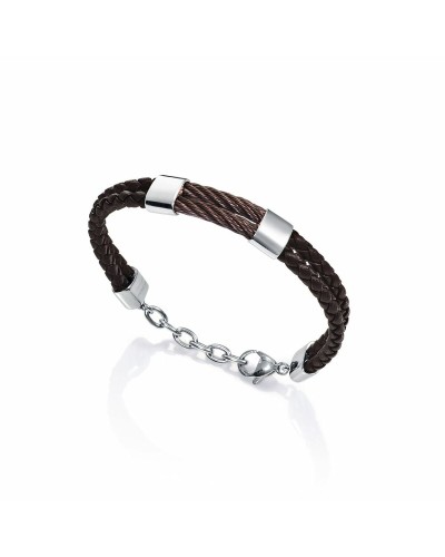 Viceroy Pulsera Hombre Acero Inoxidable Malla Milán Elegante 6448P01011
