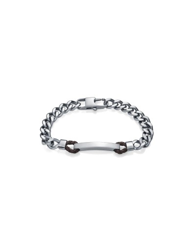Viceroy Bracciale Uomo Acciaio Maglia Milano Argento - Elegante e Casual
