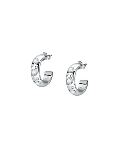 Boucles d'oreilles Femme Morellato POETICA Pendantes Cristaux Argent 925
