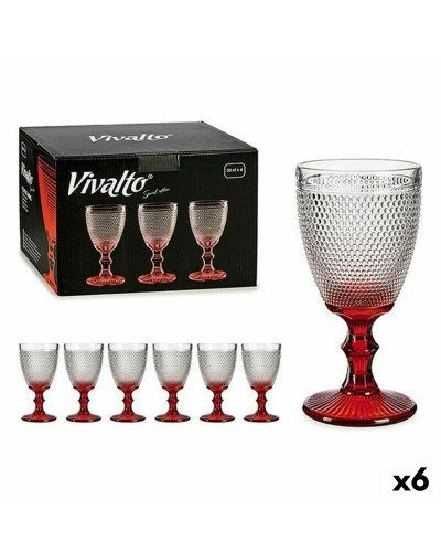 New Wine Glass, 330 ml (6 Units), Ideal for Dinner and Events

