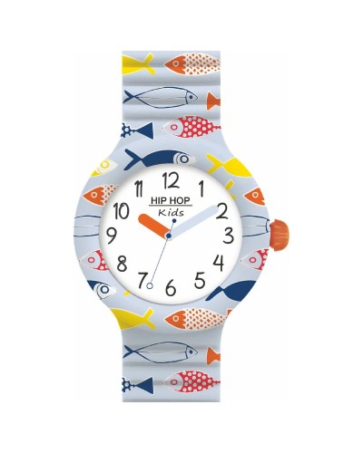Hip Hop Reloj Niños HWU1159 - Colorido, Resistente, Educativo

