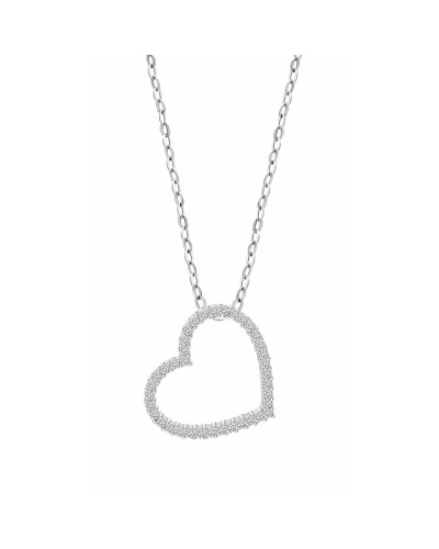 Collana Donna Lotus LP3670-1/1 Argento, Pendente Elegante
