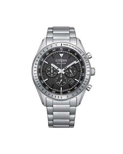 Citizen CA4600-89E : Montre Homme Chronographe Noir/Argent
