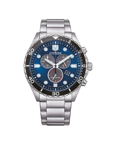 Citizen AT2560-84L Montre Homme Chronographe Eco-Drive Bleu
